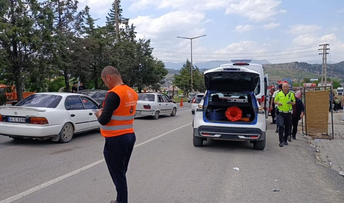 Kahramanmaraş’ta meydana gelen trafik kazasında 1 kişi yaralandı. Edinilen bilgiye