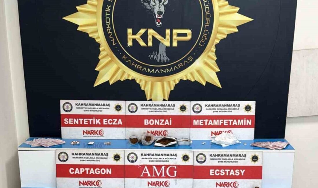 Kahramanmaraş’ta polis ekiplerince düzenlenen uyuşturucu operasyonlarında 3 kişi tutuklandı. Alınan