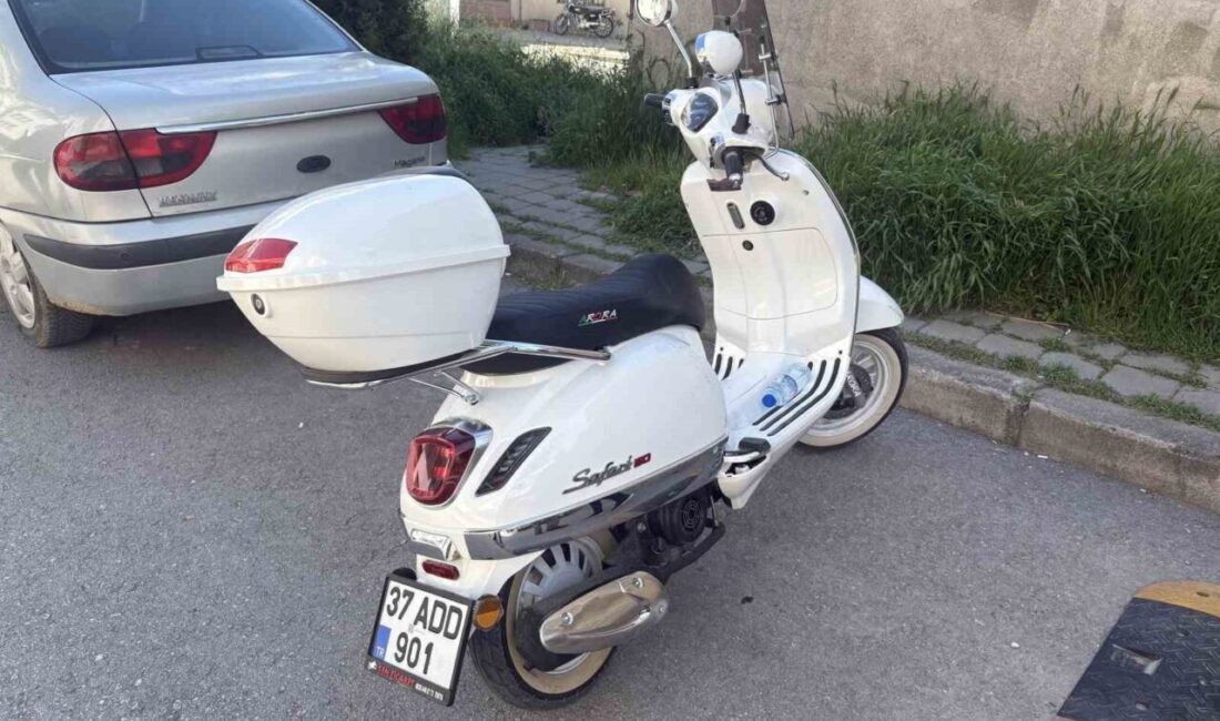 Kastamonu’nun Tosya ilçesinde kaldırıma çarpan motosikletin sürücüsü yaralandı. Kaza, Dilküşa