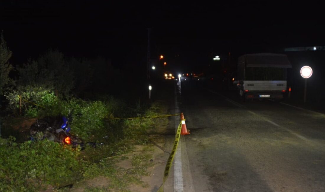 İzmir’in Ödemiş ilçesinde, tali yoldan ana yola dönüş kurallarını ihlal