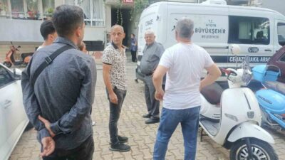 Aydın’ın Efeler ilçesinde kanser tedavisi gören yaşlı adam, eşi tarafından