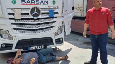 Edirne’deki Kapıkule Sınır Kapısı’nda tır parkında meydana gelen kazada bir