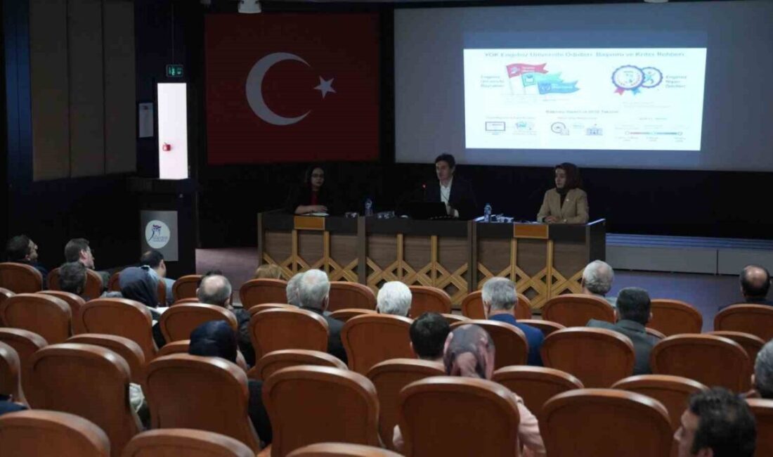 Karabük Üniversitesi’nde (KBÜ) düzenlenen toplantıda, Yükseköğretim Kurulu (YÖK) Engelsiz Üniversite