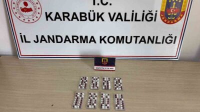 Karabük’te jandarma ekiplerince düzenlenen 3 ayrı uyuşturucu operasyonunda 7 şüpheli