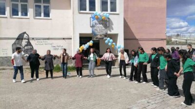 Erzurum’un Karaçoban ilçesinde Meslekî ve Teknik Anadolu Lisesi tarafından “Gelenekten
