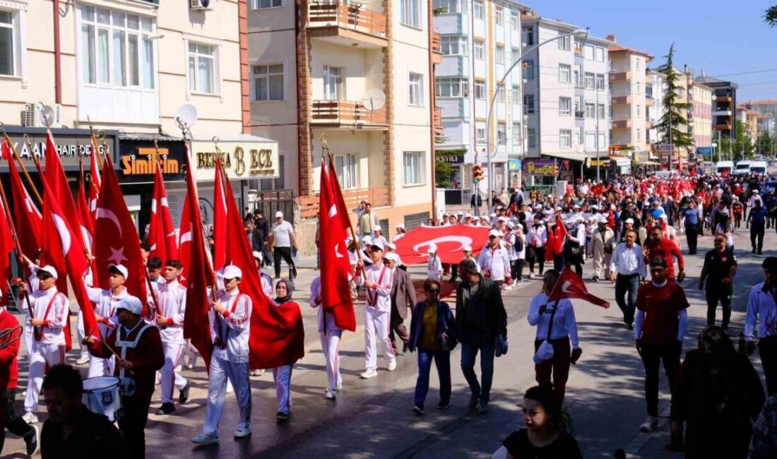 Karaman’da 19 Mayıs Atatürk’ü Anma, Gençlik ve Spor Bayramı düzenlenen