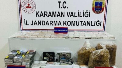 Karaman’da jandarma ekiplerince son 2 hafta içerisinde gerçekleştirilen denetimlerde kaçak
