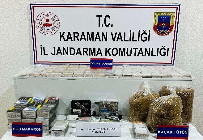 Karaman’da jandarma ekiplerince son 2 hafta içerisinde gerçekleştirilen denetimlerde kaçak