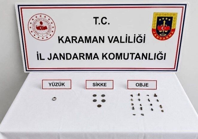 Karaman’da jandarma ekiplerince son bir hafta içerisinde gerçekleştirilen denetimlerde yakalanan