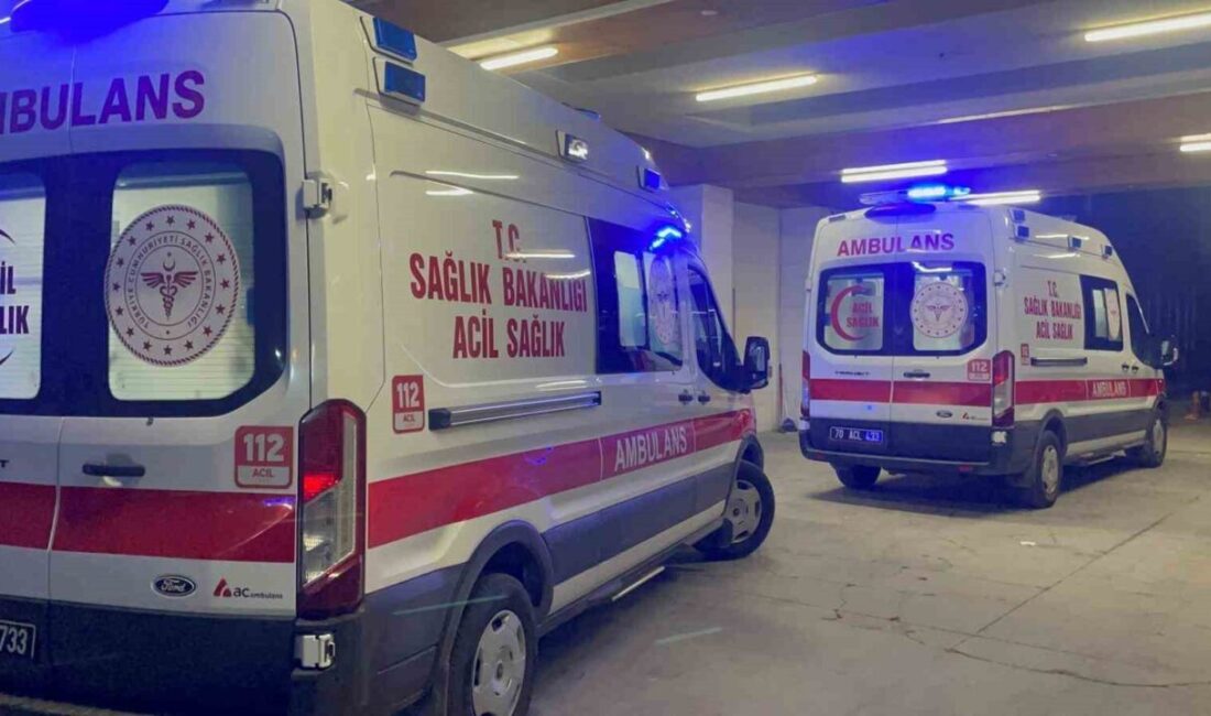 Karaman’da bir kadın, tartıştığı dini nikahlı kocasını karnından bıçaklayarak yaraladı.