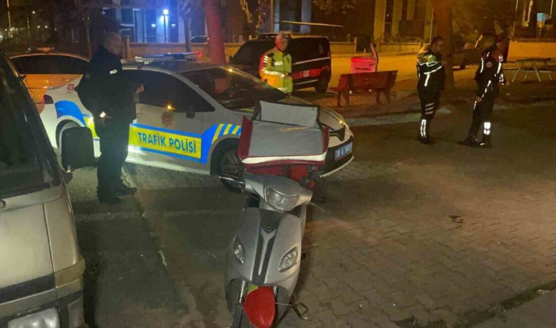 Karaman’da polisin ’dur’ ihtarına uymayarak kaçan motosiklet sürücüsüne trafik ekiplerince