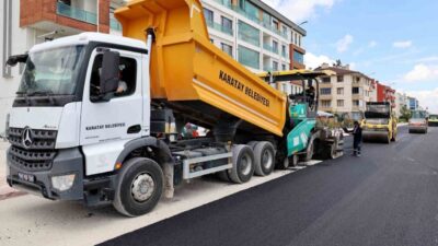 Konya’nın merkez Karatay İlçe Belediyesi, asfalt ve altyapı sezonunun başlamasıyla