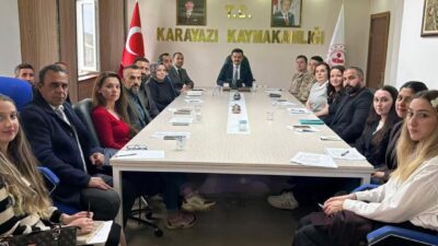 Erzurum’un Karayazı ilçesinde geleneksel olarak düzenlenen Ters Lale Festivali hazırlıkları