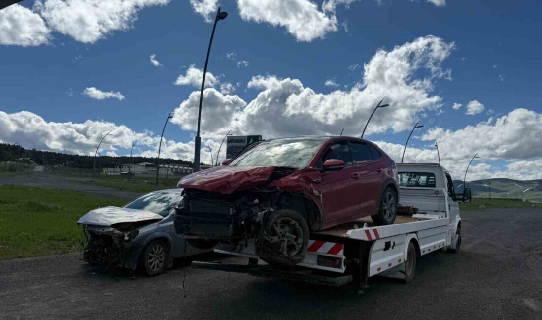 Sarıkamış’ta meydana gelen trafik kazasında 2 kişi yaralandı. Kazaya karışan