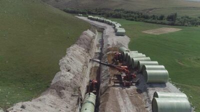 Kars’ta tarımın geleceğini değiştirecek projede çalışmalar aralıksız sürüyor. Devlet Su