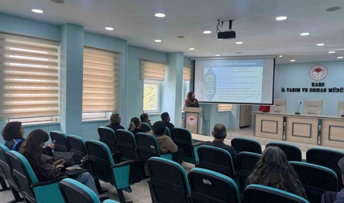 Kars İl Tarım ve Orman Müdürlüğü tarafından küçükbaş hayvan yetiştiriciliğinde