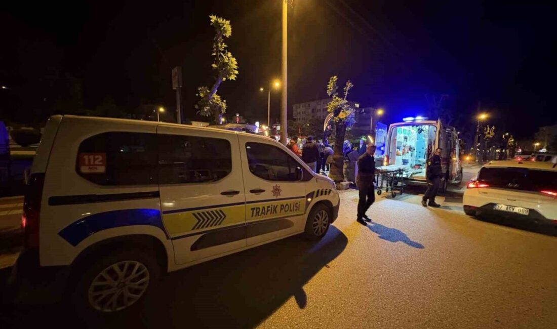 Kastamonu’nun Tosya ilçesinde park halindeki otomobile arkadan çarpan motosikletin sürücüsü