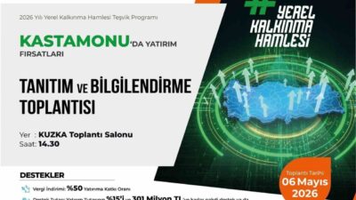 Kastamonu Valiliği ile Kuzey Anadolu Kalkınma Ajansı tarafından 2026 Yılı