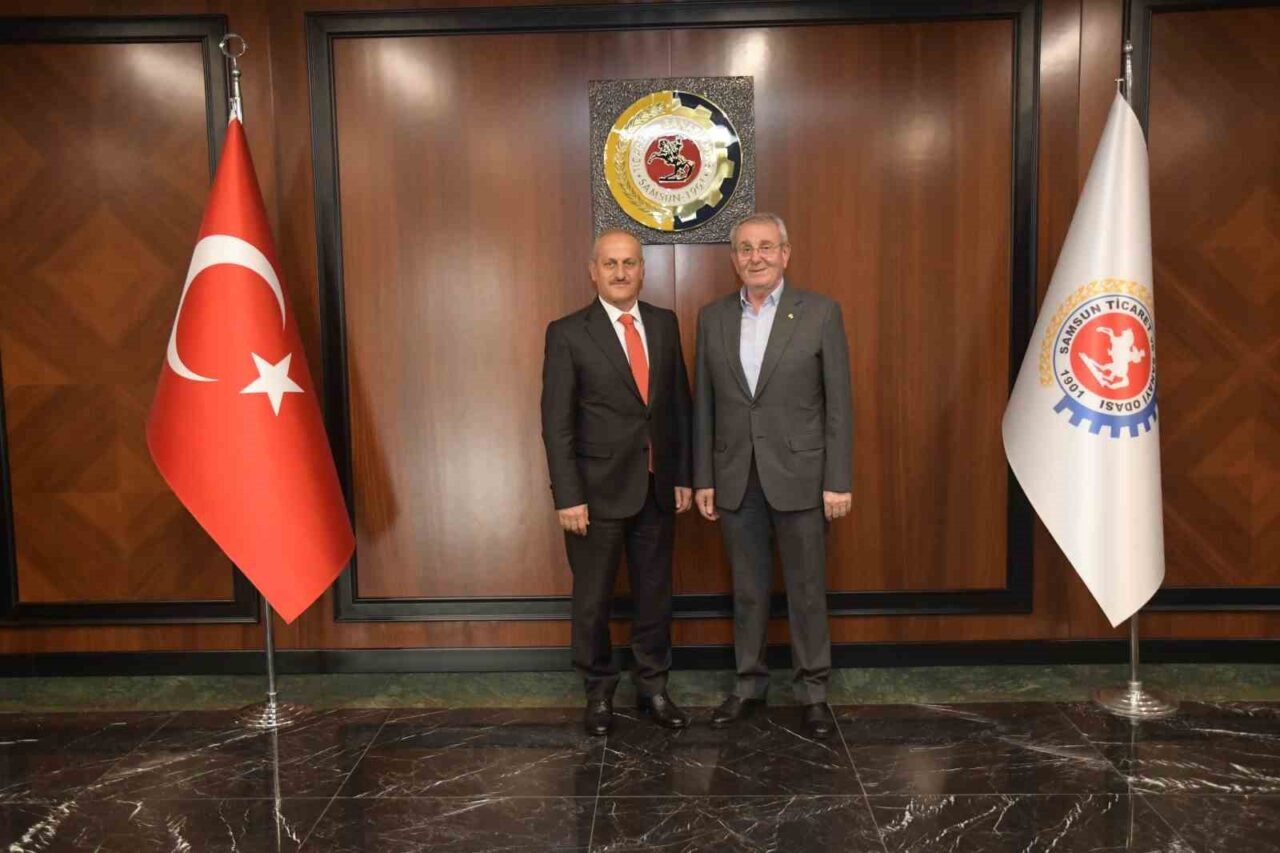 Sosyal Güvenlik Kurumu (SGK) Samsun İl Müdürü Ünal Kaya ve