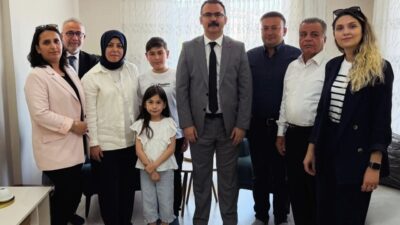Aydın’ın Sultanhisar ilçesinde yürütülen ’Misafirim Kaymakamım’ projesi kapsamında Kaymakam Ali