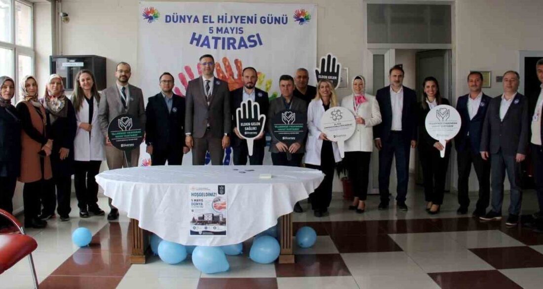 Kayseri Devlet Hastanesi’nde ‘5 Mayıs Dünya El Hijyeni Günü’ dolayısıyla