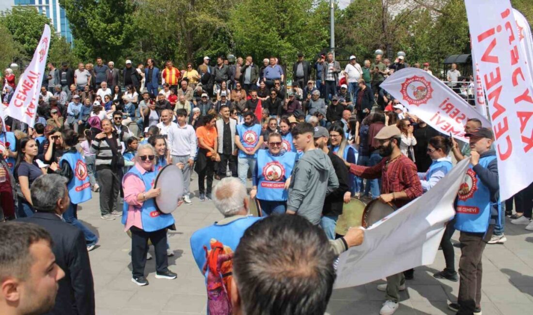 Kayseri’de 1 Mayıs Emek ve Dayanışma Günü çeşitli etkinlikler ile
