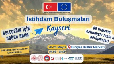 İŞKUR Kayseri İl Müdürlüğü tarafından bin 500 kişilik toplu iş