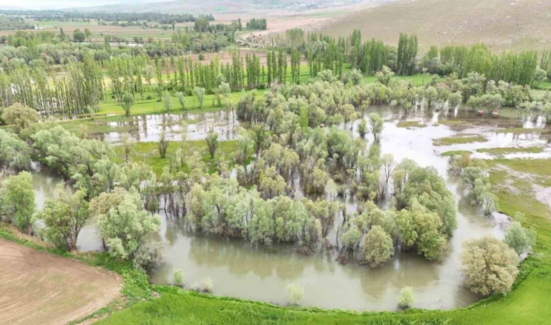 Kayseri’nin Tomarza ilçesinde bulunan Zamantı Irmağı’nda su seviyesinin yükselmesi nedeni
