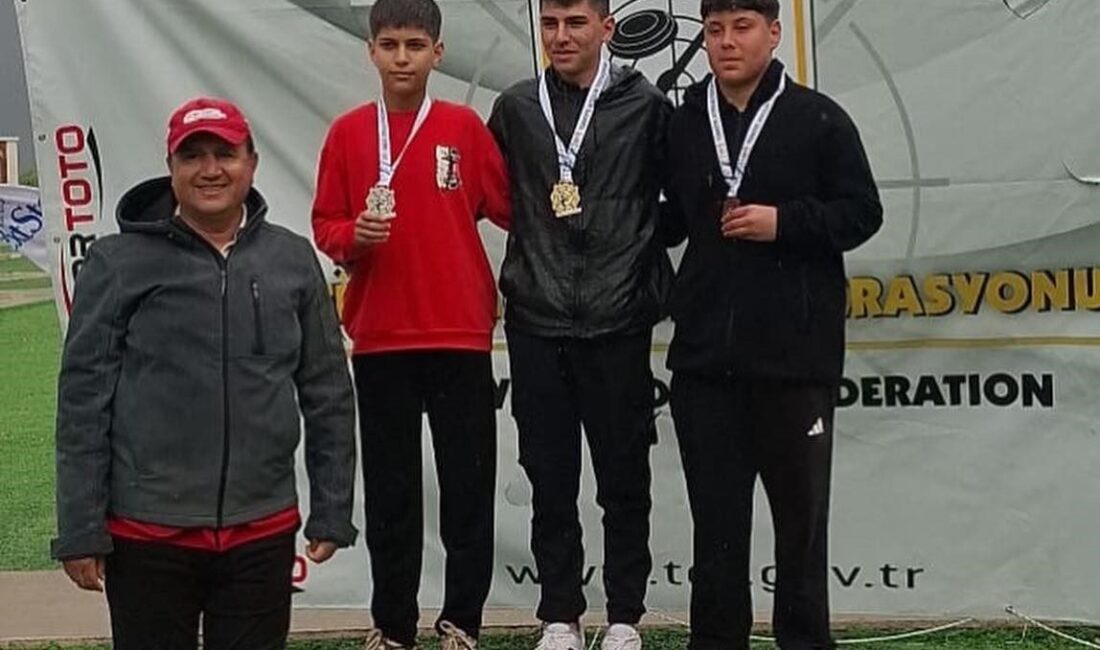 Mersin’in Erdemli ilçesinde düzenlenen Trap Bölgesel Yarışması’nda Kayseri Gençlik Spor