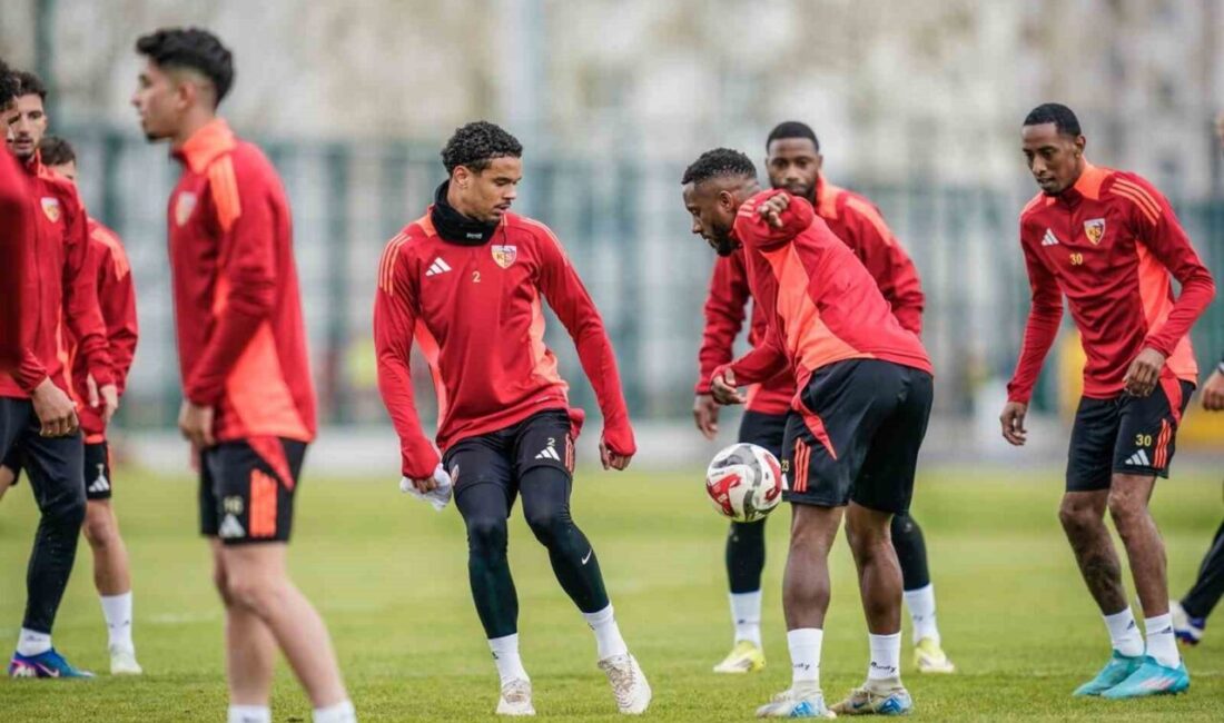 Kayserispor, Süper Lig’i 32. haftasında evinde oynayacağı Eyüpspor maçı hazırlıklarını