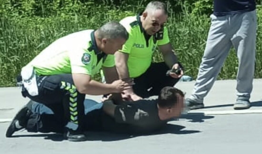 Samsun’da maddi hasarlı trafik kazasına karıştıktan sonra kaçan alkollü sürücü,