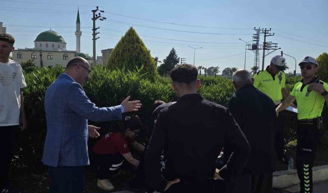 Osmaniye’de bayramlaşma ziyaretinden dönen Osmaniye Valisi Mehmet Fatih Serdengeçti, tek