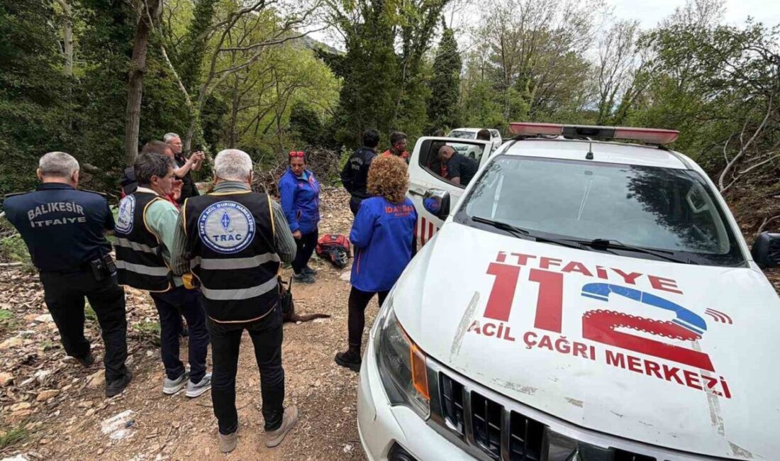 Balıkesir’in Edremit ilçesinde, Kazdağları Hasanboğuldu mevkii Dökük bölgesinde dünden beri