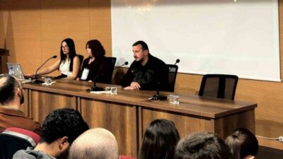 Karabük Üniversitesi’nde (KBÜ) düzenlenen söyleşide, ağaçlandırma, sürdürülebilir çevre bilinci ve