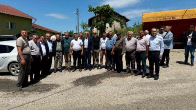 Çanakkale’nin Çan ilçesine bağlı Keçiağılı köyünde düzenlenen geleneksel köy hayrı