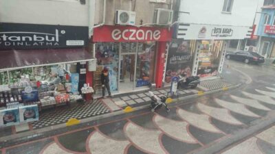 EDİRNE (İHA) – Edirne’nin Keşan ilçesinde etkili olan sağanak yağış