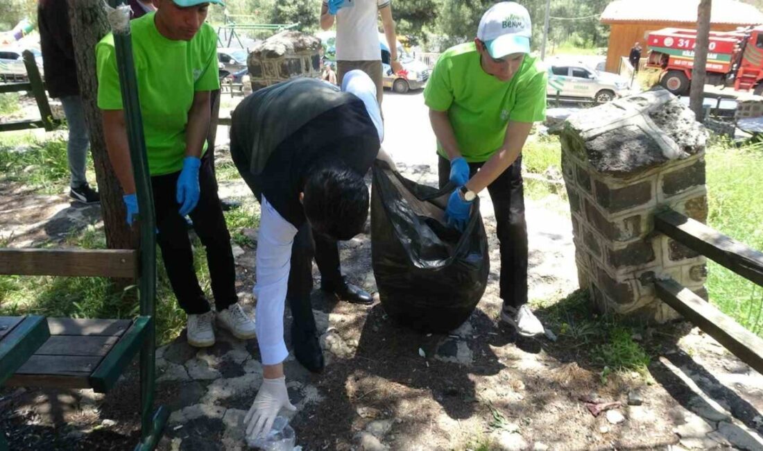 Kilis’te orman yangınlarının önlenmesine yönelik “Orman Benim” programı kapsamında düzenlenen