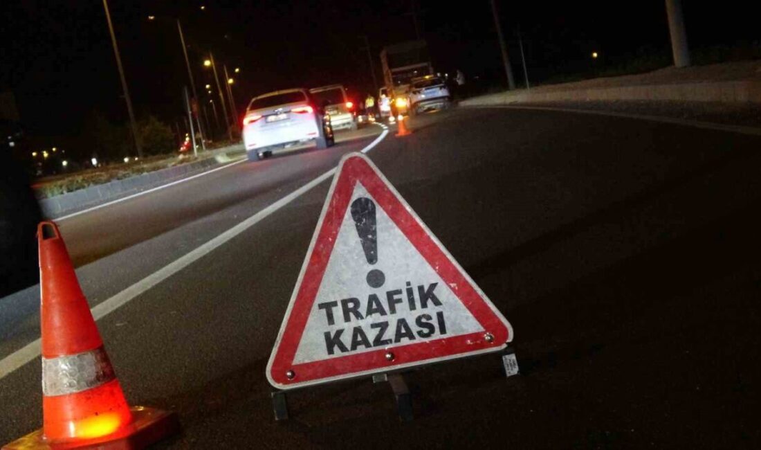 Kilis’te motosiklet ile otomobilin çarpışması sonucu meydana gelen trafik kazasında