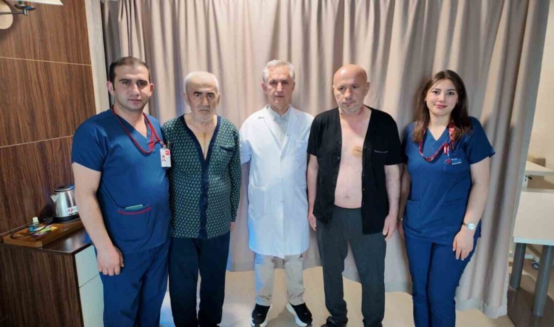 Bolu ve Düzce’den tedavi için Denizli’ye gelen iki hasta, Özel