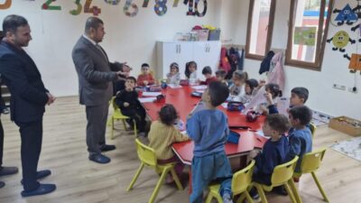 Hatay İl Müftüsü Necati Şafak, Kırıkhan ilçesinde gerçekleştirdiği program kapsamında