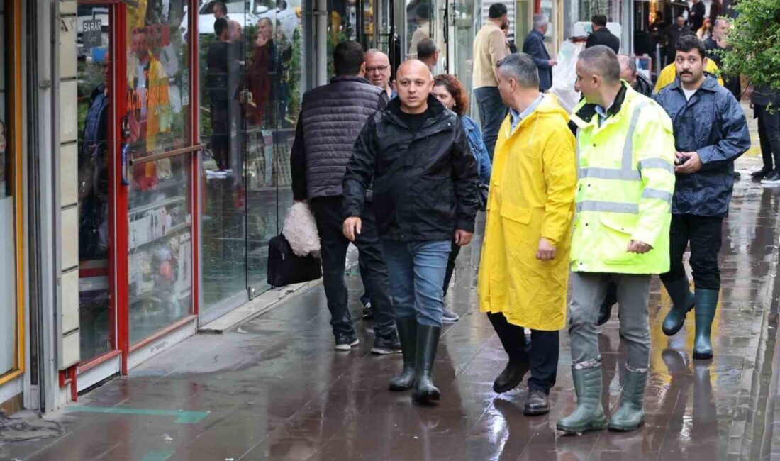Kırıkkale Belediye Başkanı Ahmet Önal, etkili olan aşırı yağış nedeniyle