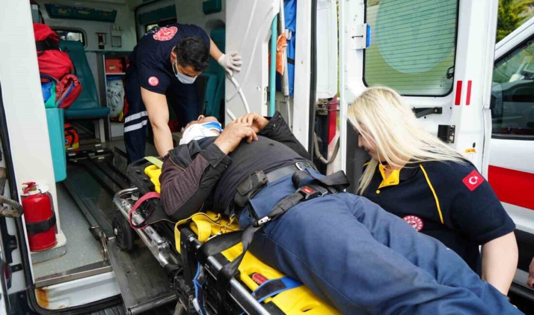 Kırıkkale’de iki otomobilin çarpışması sonucu meydana gelen trafik kazasında 7