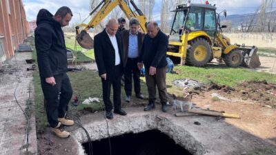 Kırıkkale Belediye Başkanı Ahmet Önal, Yeşil Vadi Su Birliği’nde altyapı