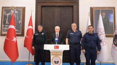 Kırklareli Valisi Uğur Turan, aylık asayiş toplantısında yaptığı açıklamada organize