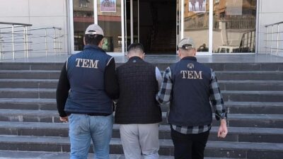 Gaziantep’te emniyet güçlerinin yaptığı operasyonda uluslararası seviyede kırmızı bültenle aranan