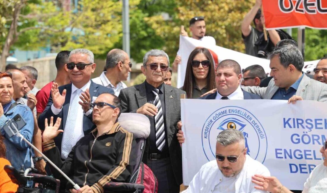 Kırşehir’de, Engelliler Haftası kapsamında Aile ve Sosyal Hizmetler İl Müdürlüğü