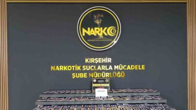 KIRŞEHİR (İHA) – Kırşehir’de polis ekipleri tarafından yapılan çalışmalarda 6