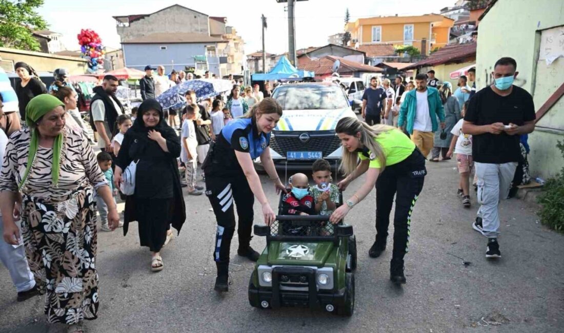 Kocaeli’de polis ekipleri, lösemi tedavisi gören 2 yaşındaki Halime Medine