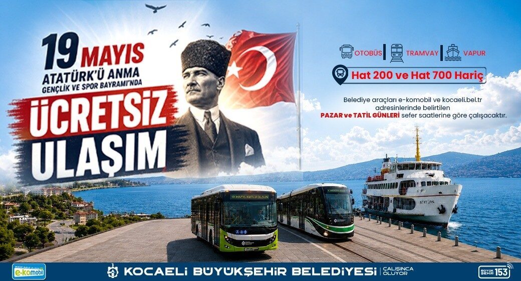 Kocaeli Büyükşehir Belediyesi, 19 Mayıs Atatürk’ü Anma, Gençlik ve Spor