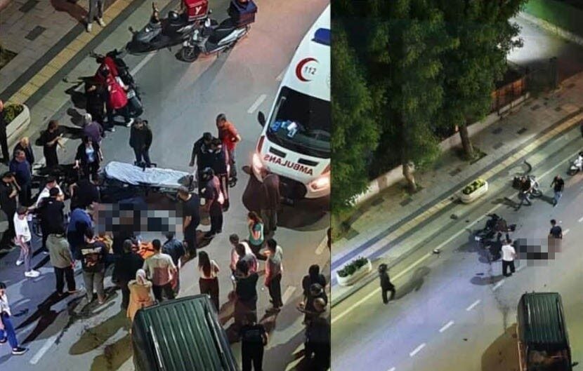 Kocaeli’nin Derince ilçesinde 18 yaşındaki genç, motosikletinin devrilmesi sonucu meydana
